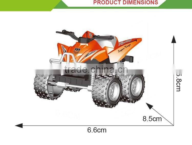 Hot selling high quailty inertia mini car spring metal motorcycle model