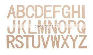 wooden MDF Letter L, alphabet letter