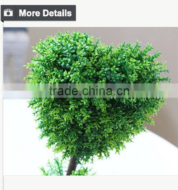 Lucky heart plants for home artificial small potted plants