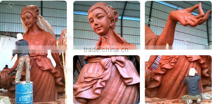 Factory hot sale Garden statue molds wholesale statue molds for sale fiberglass large outdoor park decorations statue
