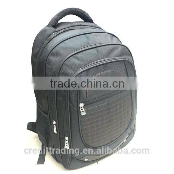 2015 new designs black backpack bag