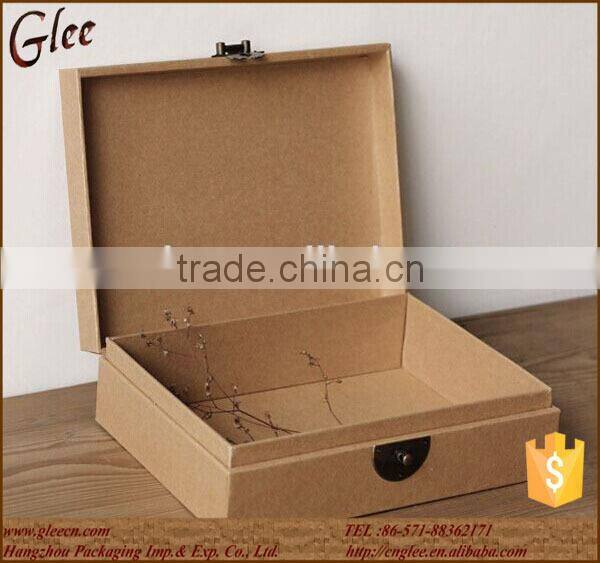 high quality simple cardboard storage box for gift