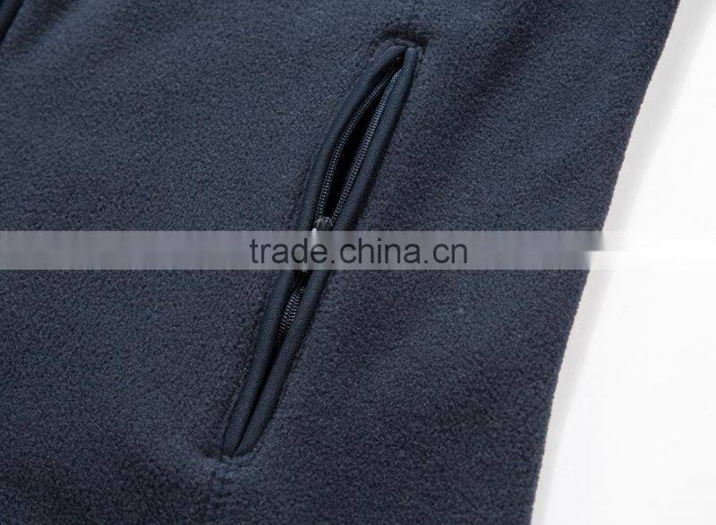 Manufacturer mens Polar Fleece popular vest coat jacket