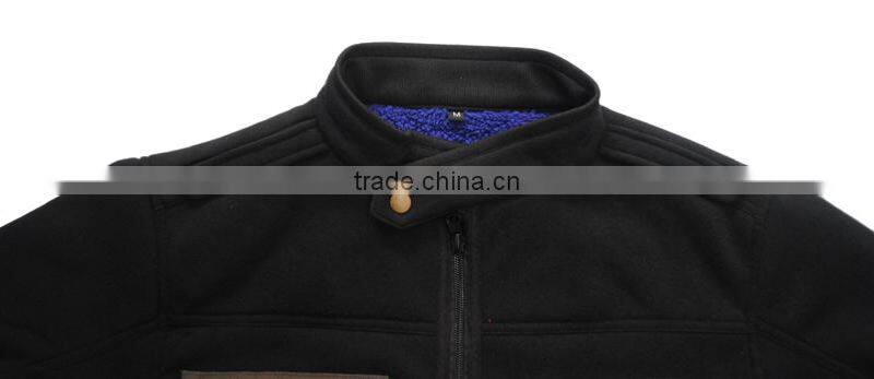 Factory OEM Double fabric Mens Warm Polar fleece Coat