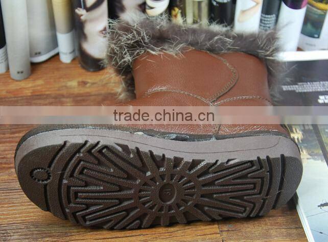 GZY Factory in china cheap mixed thicken kids snow boots