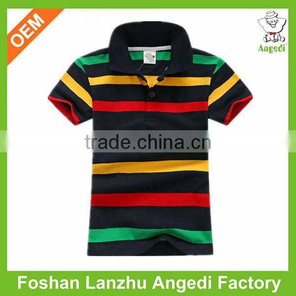 Stylish double mercerized cotton polo shirt