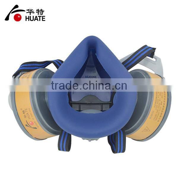 Double Cartridge Half Face Safety Gas Mask