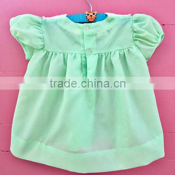 2017 wholesale boutique toddler clothing dress shirt newborn baby clothes prom dress