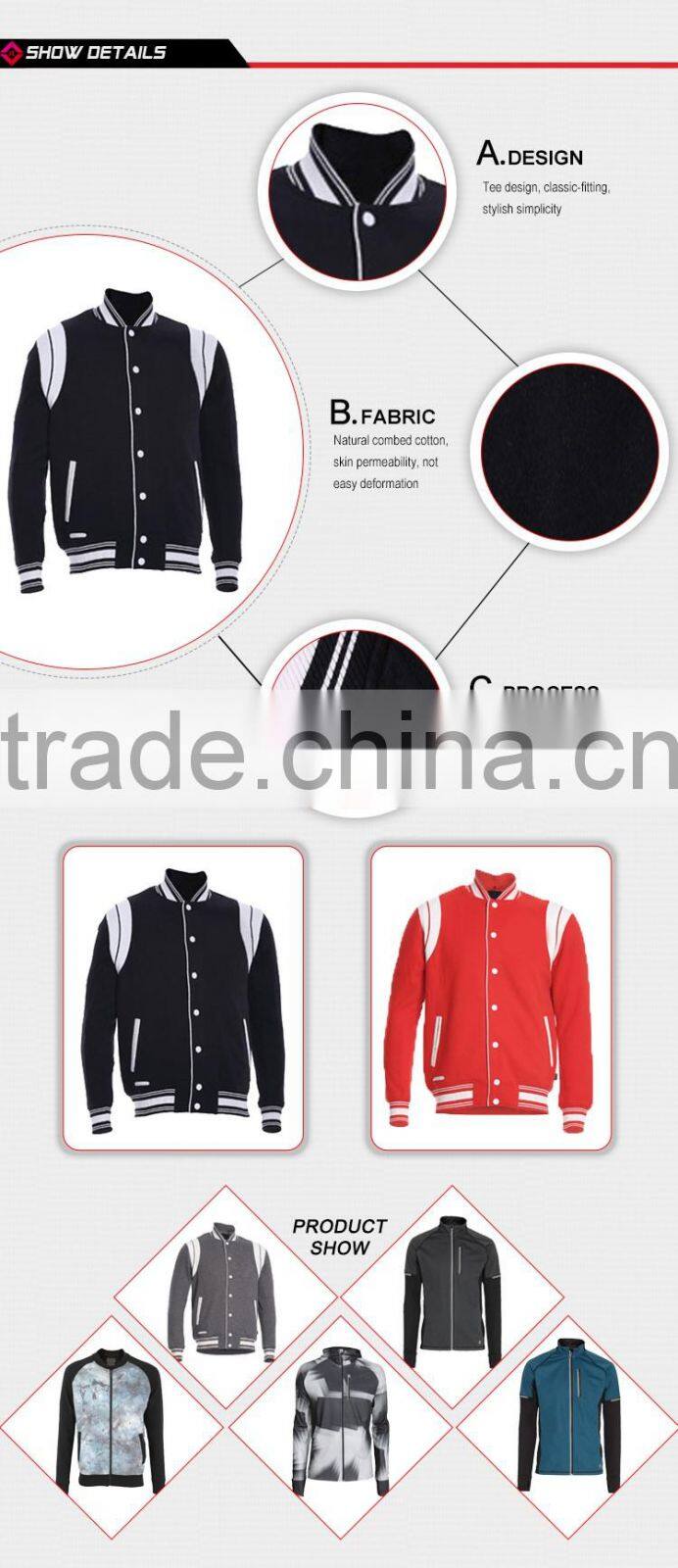 Custom Cotton Polyester Mens Sportswear Slim Fit Plain Training Tracksuit