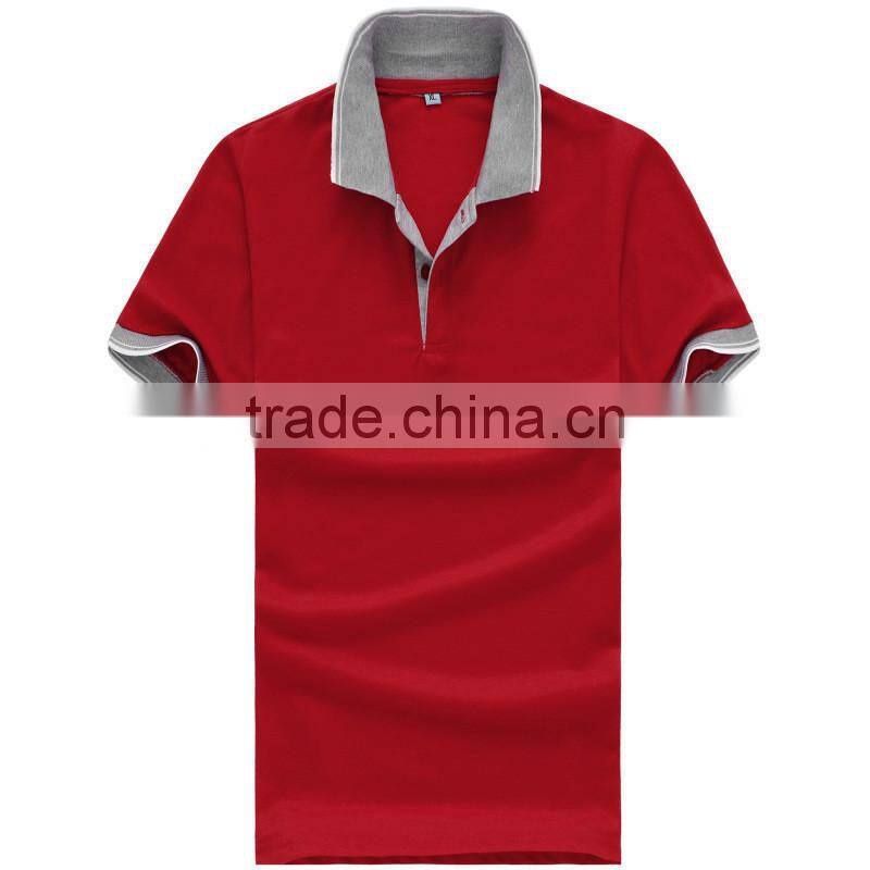 Custom Summer Solid Men Classic Plus Size Cotton Shirts Men Pullover Polos Shirts Casual Men Short Sleeve Wide-Waisted Shirts