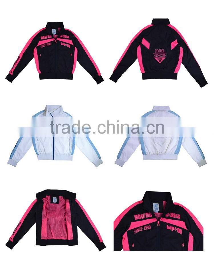 High Quality Spring Nylon Jacket With Printing For Women