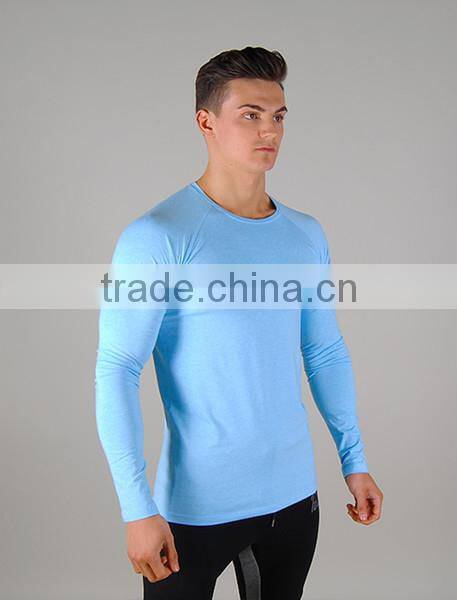 mens long sleeve gym fitness t shirts