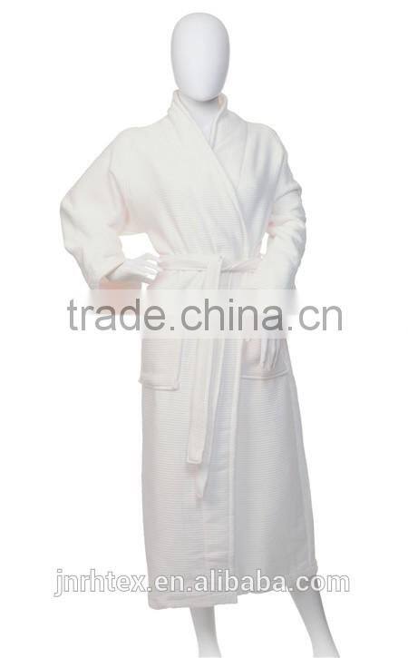 100% Premium Cotton Quick Dry Unisex Waffle Weave Bath Robe