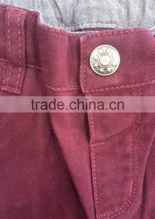 The latest boys jeans in purplish red G13