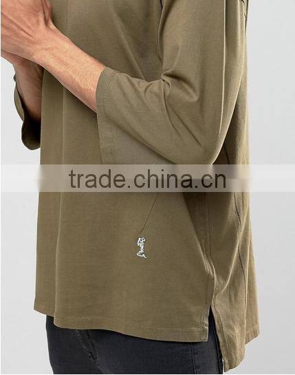 2016 fashion men tee t shirt men embroidery technique custom t-shirt