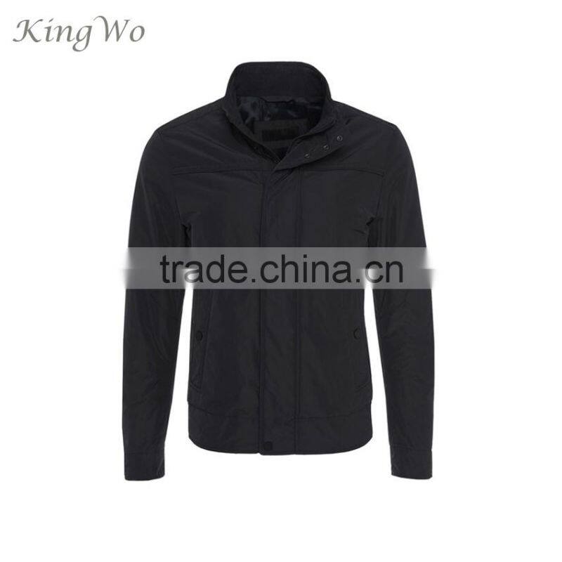 2016 cool design city jacket for man,shiny black jacket,men's clothing manufacture