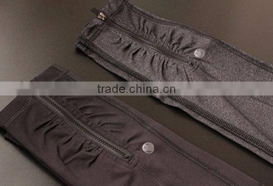 Women Tight Yoga Pants with zipper