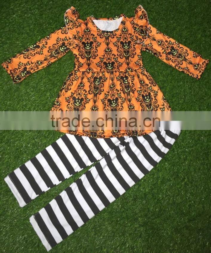 Remake Halloween Beautiful Ghost Light Pantalones Outfit Kids Girls Ruffle Pants Outfits