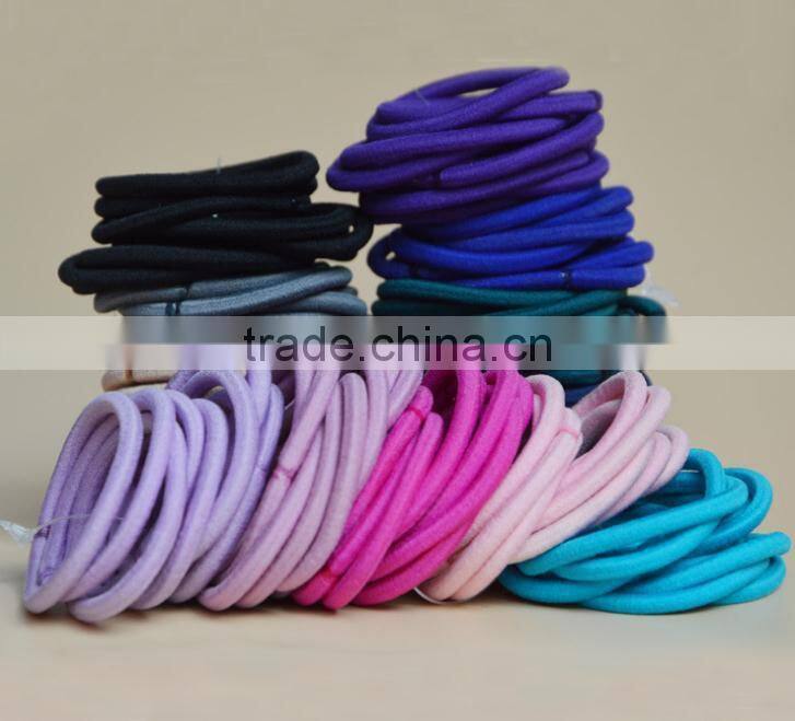 Hot Selling 4mm Colorful Elastic Hair band