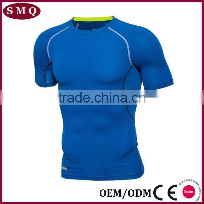 mens blank rounded hem t shirt