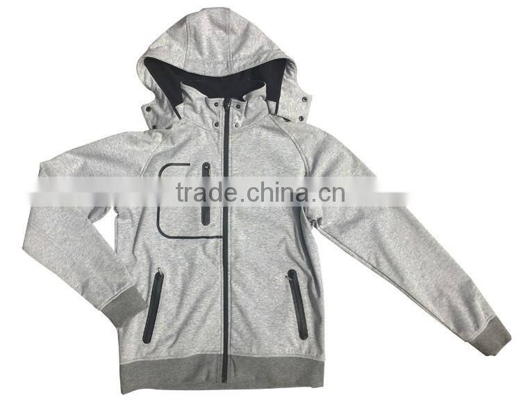 Wholesale 100% cotton mens waterproof jacket breathable softshell