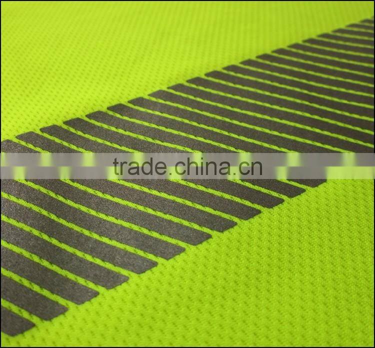 High visibility heat transfer tape eyesbird hi vis reflective polo shirt