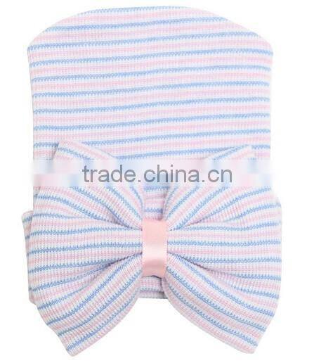2016 new design soft touch knittng baby hat