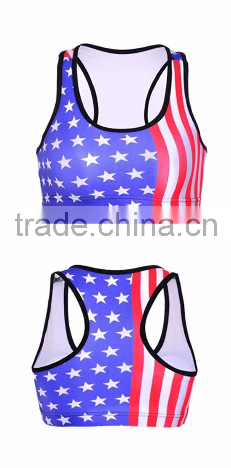Hot Sale Custom Design Womens Tops Fitness Wear with OEM ODM