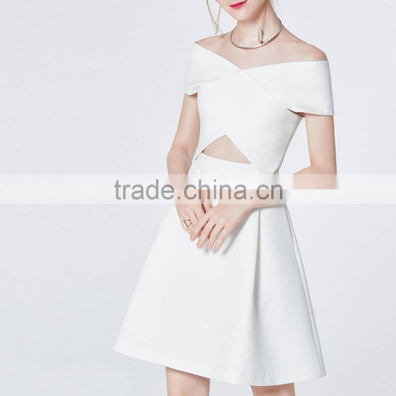 One piece Fashion sexy strapless party dresses for girls of 18 years old