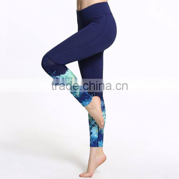 Top sell compression women wicking breathable yoga pants leggings