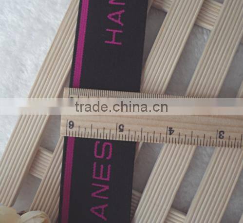 hi-ana ribbon 58 Wholesale silver shiny elastic edged binding tape for underwear