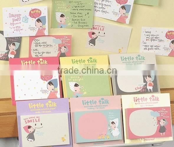 So Lovely Promotional Note Pad Custom Size and Shape Sticky Note Pad