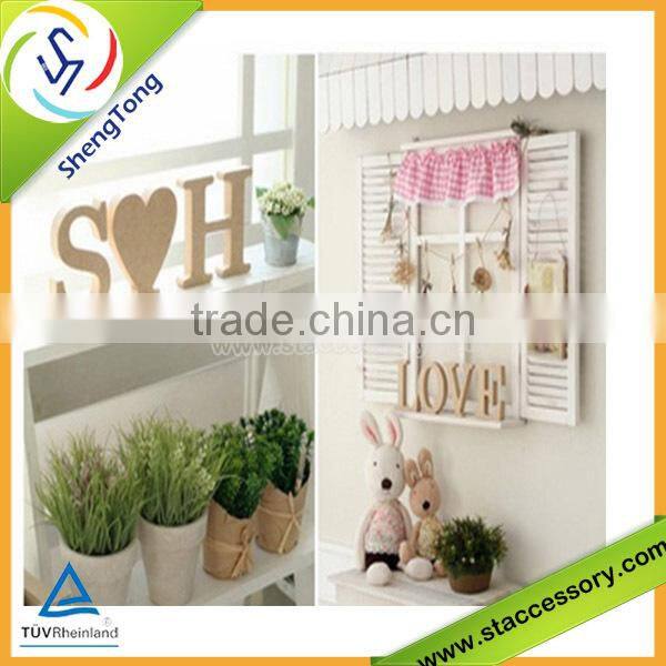 wholesale cheap wood letter alphabet room decor embellishment art