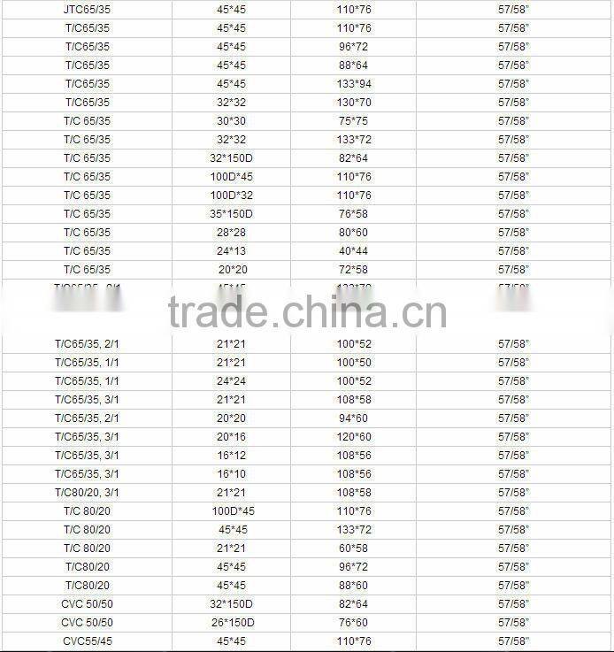 Cotton Fabric 30*30 68*68