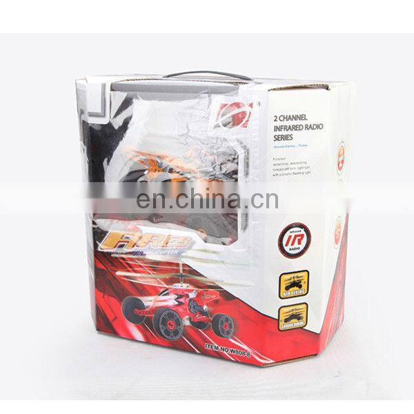 Newest Toys 2.5 Ch W808-8 Stunt Toy Helicopter 2 in 1 RC Helicopter RC Copter Roadable Aircraft Helicopter Toys