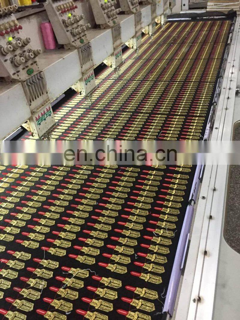 hot sale fahsion 3D rose sequin Patch with glue