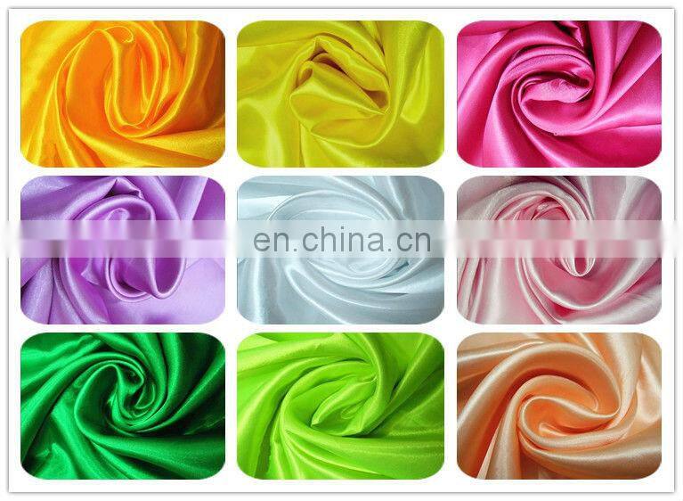 100% Polyester Colorful Wedding Used Customized Sized Organza Chair Sash