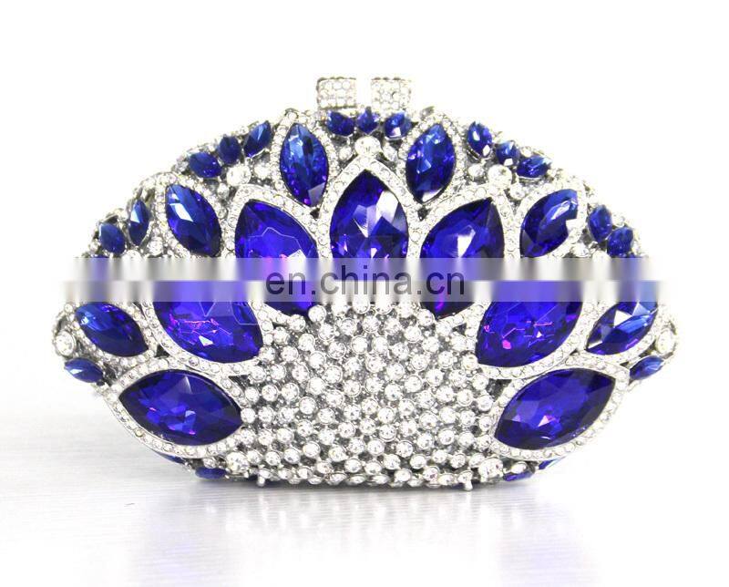 Factory Wholesale High Quality With Stones india clutch bag full of crystal evening bags