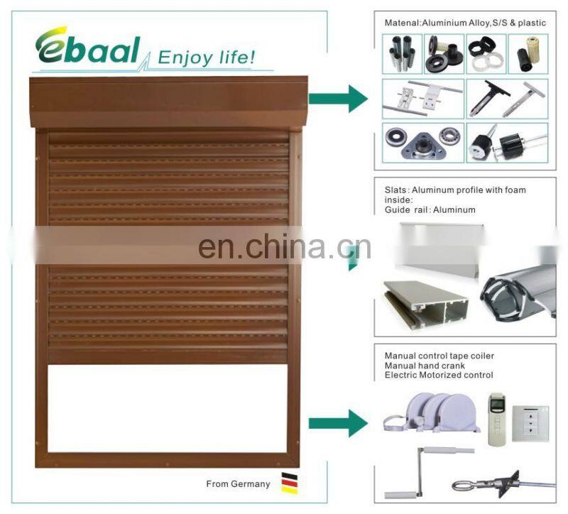 aluminum roll up window shutters