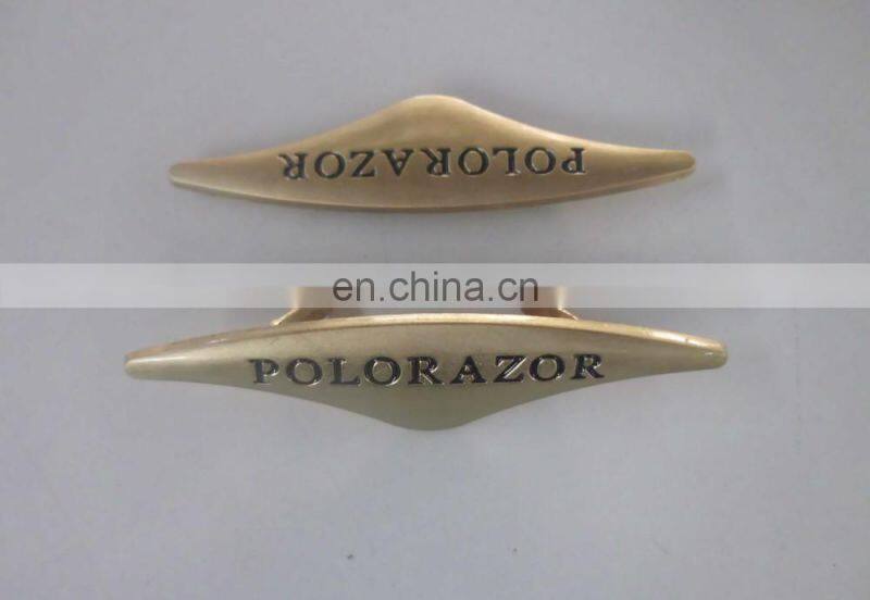 metal brand logo label garment labels tag