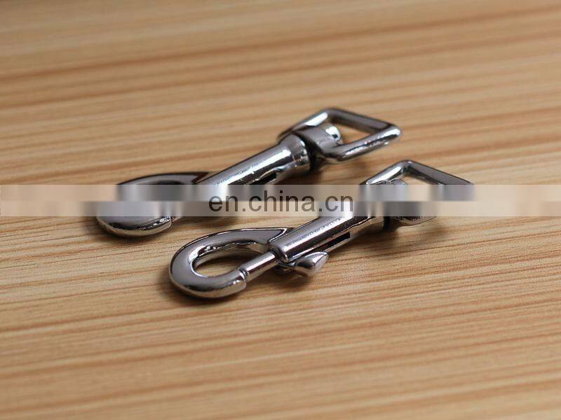 2017 fashion high quality zinc alloy metal snap hooks backpack metal swivel hook