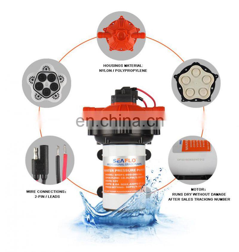 SEAFLO 24v Bat Chemical Pressure Solar Water Pump