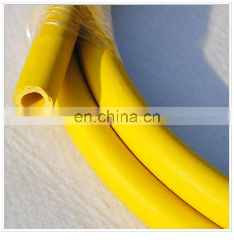3/8-Inch Yellow LPG PVC Plastic Fuel Pipe From China Hose Manufacturer