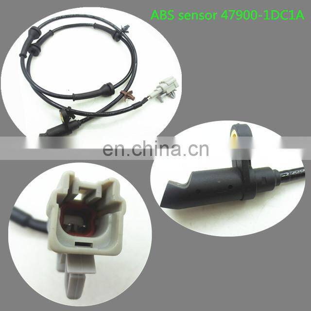 China factory 47900-JG200 47900-1DC1A SU12687 5S11234 For Nissan Rogue SELECT X-trail 07-08 2.5L ABS Wheel Speed Sensor Rear R/L