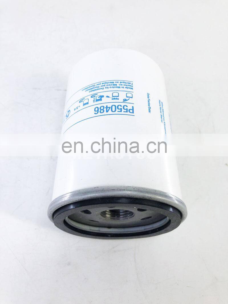Engine spin on Fuel Filter element spin-on oil filter p550486