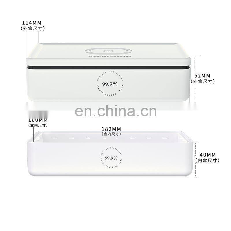 Mobile uv sterilizer disinfection wireless charger