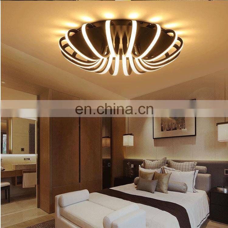 simple living room Led art ceiling lamp study lamp Nordic creative lighting