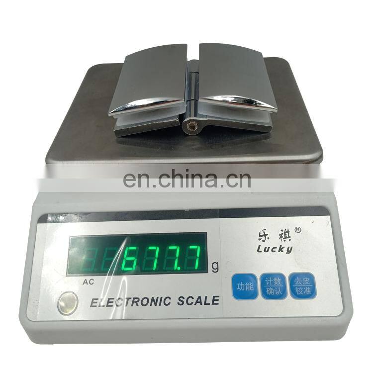 customizing zinc alloy shower hinges glass clamp glass to glass for bathroom accessories