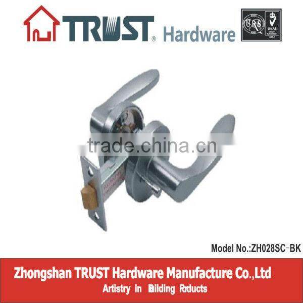 ZH028:TRUST Zinc Alloy Lever Handle Privacy function