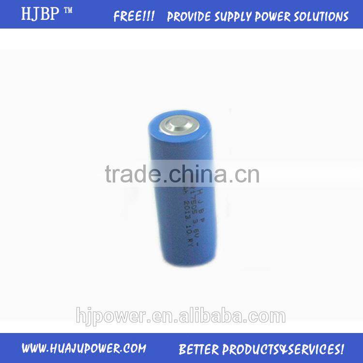 hot sale HJBP ER17505 3.6V LiSOCl2 non-rechargeable Lithium primary battery
